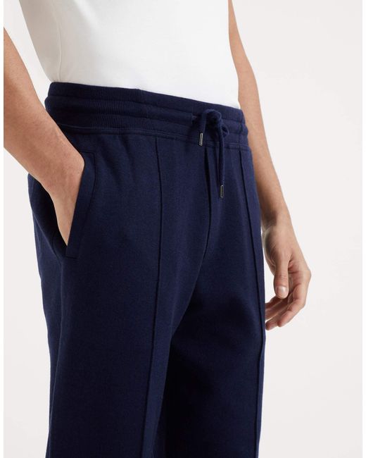 Brunello Cucinelli Blue Straight-Leg Track Pants for men