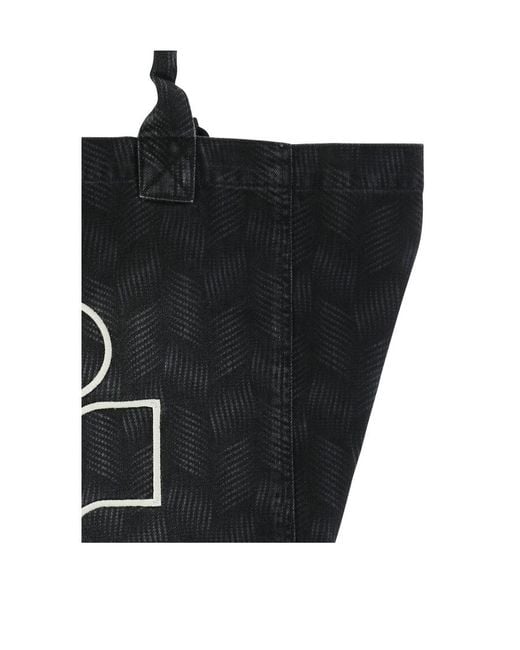 Isabel Marant Black Yenky Logo Tote Bag