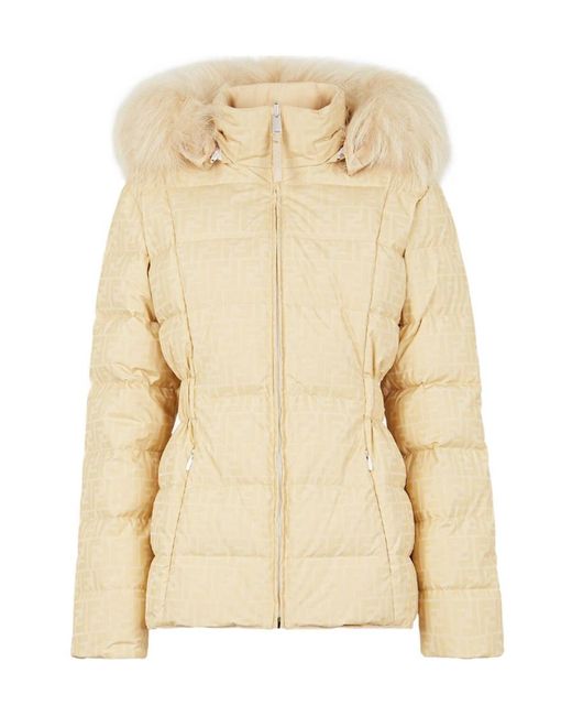 Fendi Natural Ski Jacket
