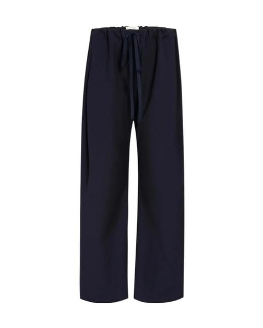 Khaite Blue Rohen Pants