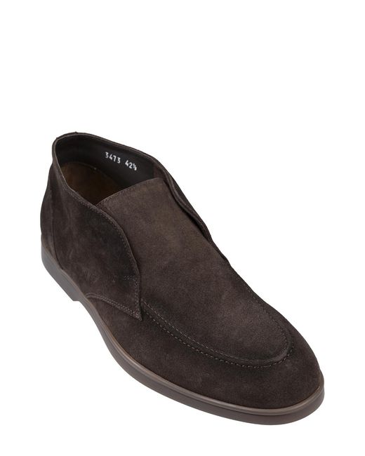 Doucal's Brown Slip-On Loafers for men