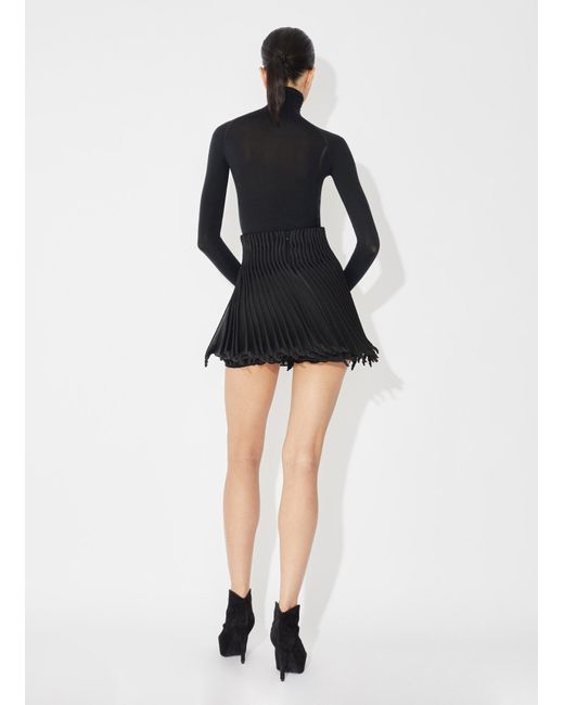 Alaïa Black Alaïa Second Skin Turtleneck Bodysuit