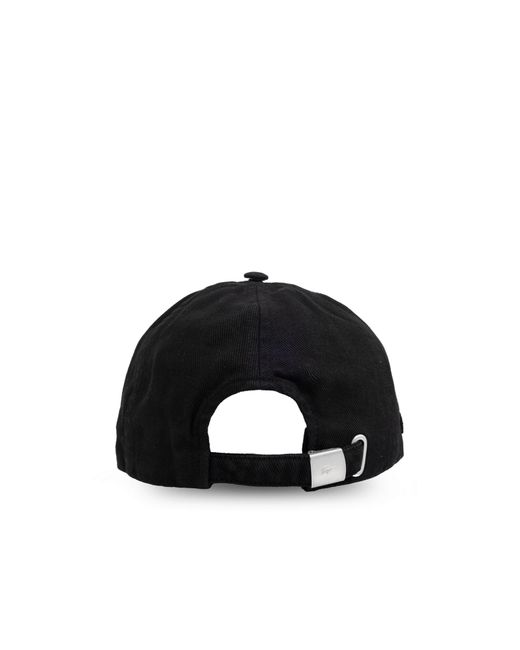 Lacoste Black X Lemari Floral-Appliqu Cap