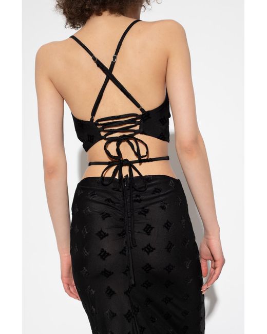 M I S B H V Black Short Style Sling