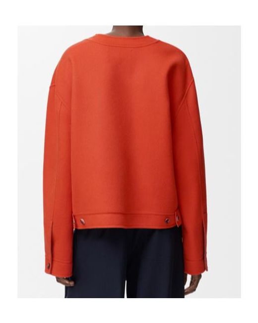 Loewe Red Long Sleeve Jacket