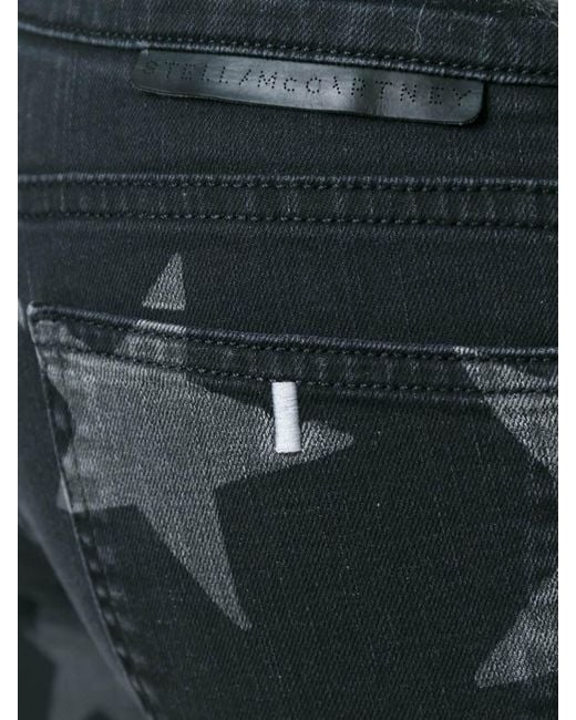 Stella McCartney Black Skinny Boyfriend 'Jeans
