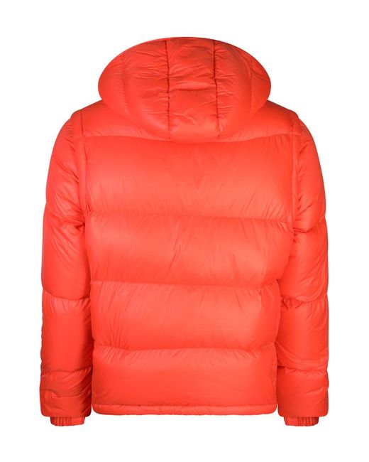 Moncler Red Cyclone 2-In-1 Padded Jacket for men