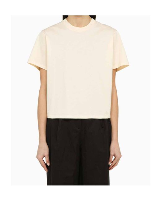 Loulou de Saison White Short-Sleeved T-Shirt