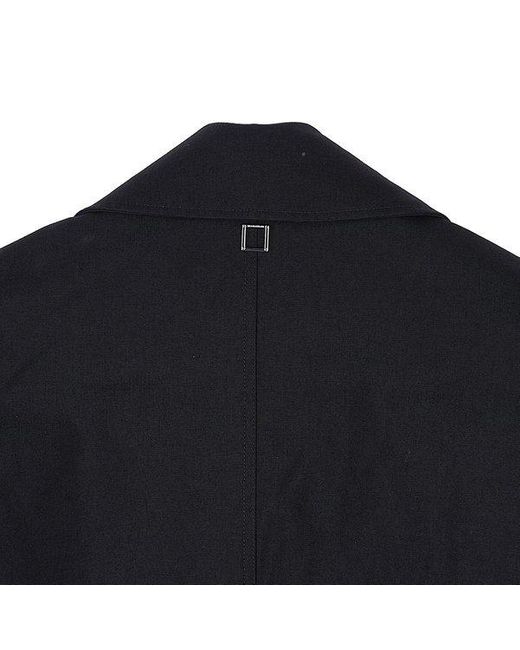 Wooyoungmi Blue Long-Sleeved Casual Jacket for men