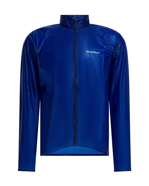 Montbell Blue Logo Regular-Fit Jacket for men