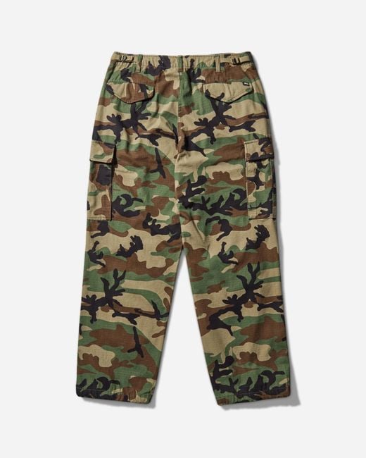 Stussy Green Stüssy Ripstop Cargo Pants for men