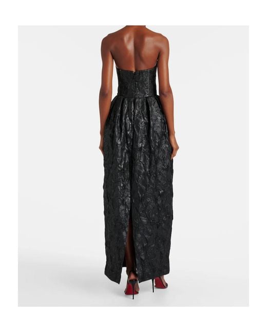 Jonathan Simkhai Black Tube Top Dress