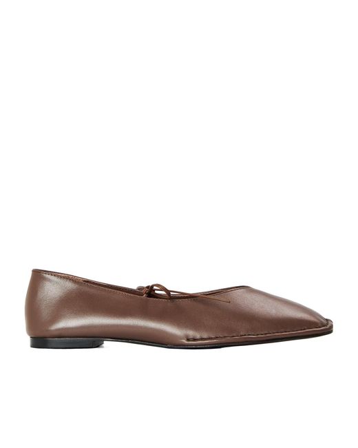 Alohas Brown Sway Ballet Shoes