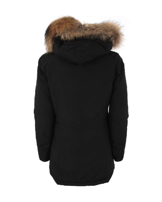 Woolrich Black Arctic Hooded Parka