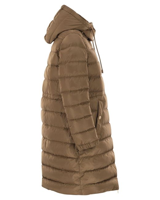 Weekend by Maxmara Brown Slim-Fit Down Jacket