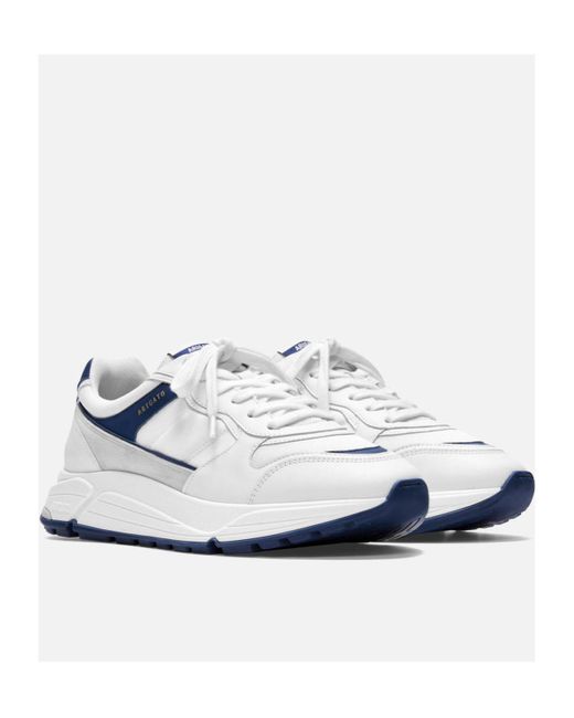 Axel Arigato White Rush Panelled Lace-Up Sneakers for men