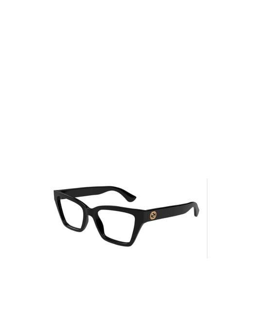 Gucci White Eyewear Square Frame Glasses