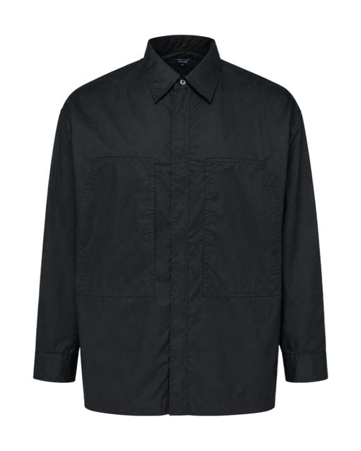 Comme des Garçons Blue Long-Sleeved Shirt for men