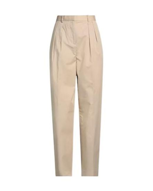 Tory Burch Natural Tapered Casual Pants
