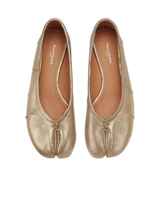 Maison Margiela White Tabi Cut Ballerinas