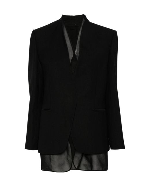 Brunello Cucinelli Black Single Breasted Jacket