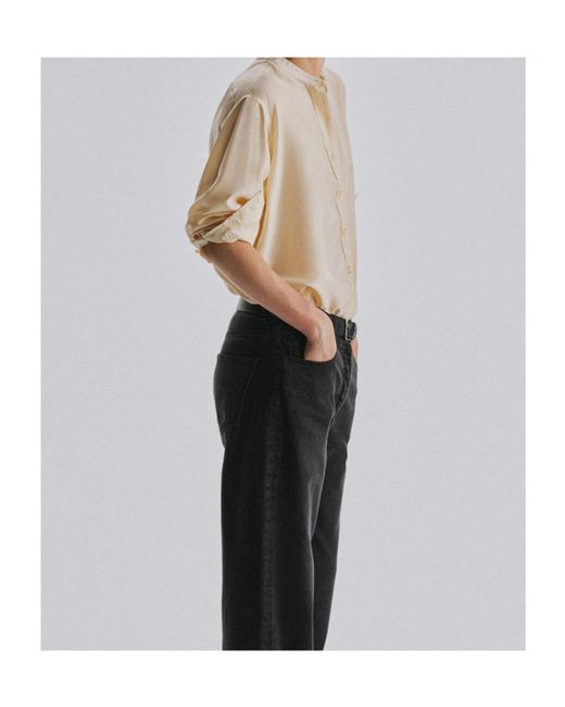 The Row White Long-Sleeved Shirt