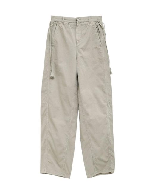 Gucci Gray Belt Loops Slacks