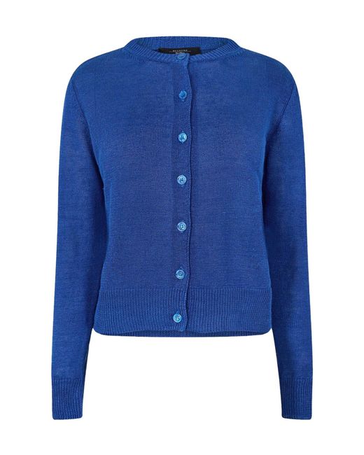 Weekend by Maxmara Blue Knitted Cardigan