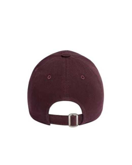 Courreges Purple Courrèges Logo Embroidered Cap for men