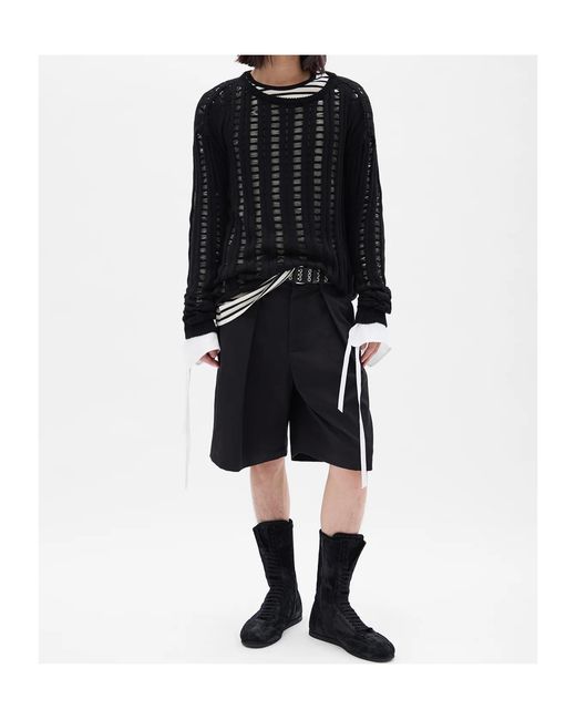 Ann Demeulemeester Black Danial Sweater for men