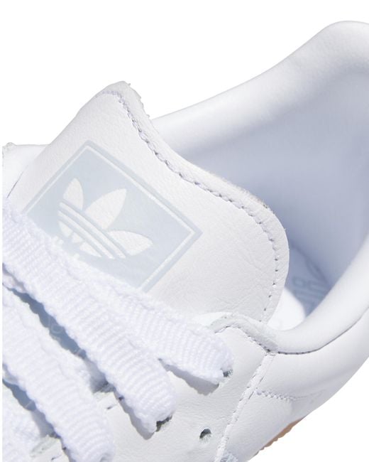 Adidas Originals White Samba Og Low-Top Sneakers