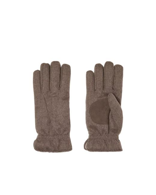 Loro Piana Brown Ashford Gloves for men