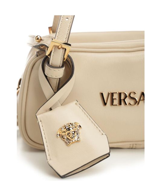 Versace Natural Tag Bowling Zipped Mini Bag