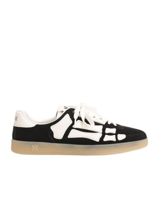 Amiri Black Pacific Bones Sneakers for men