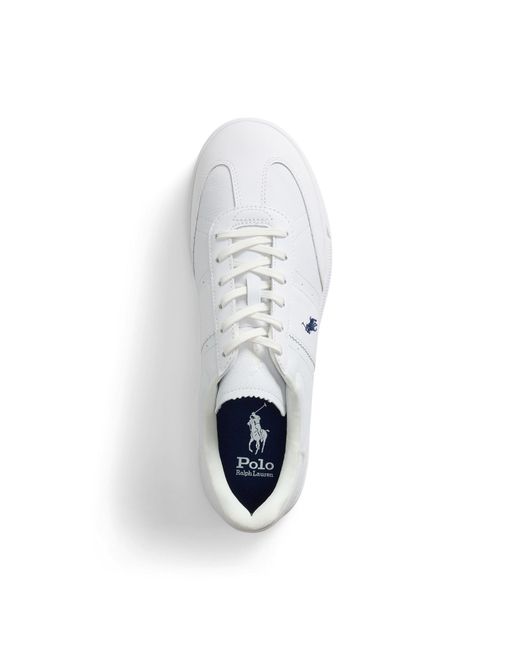 Polo Ralph Lauren White Low-Top Trainers for men