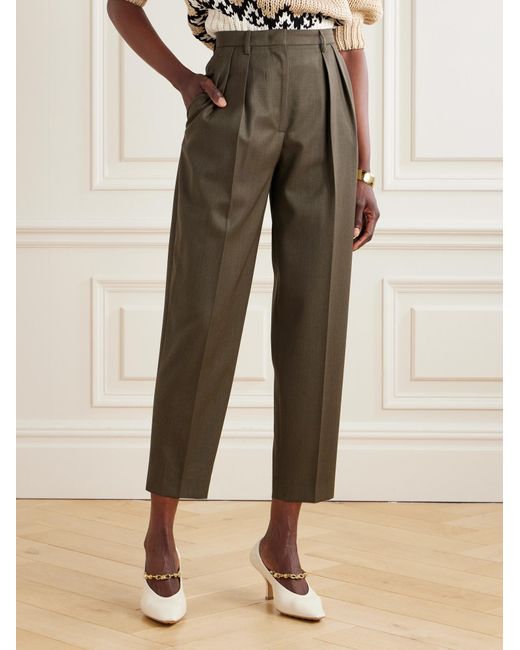 Altuzarra Green Belt Loops Slacks