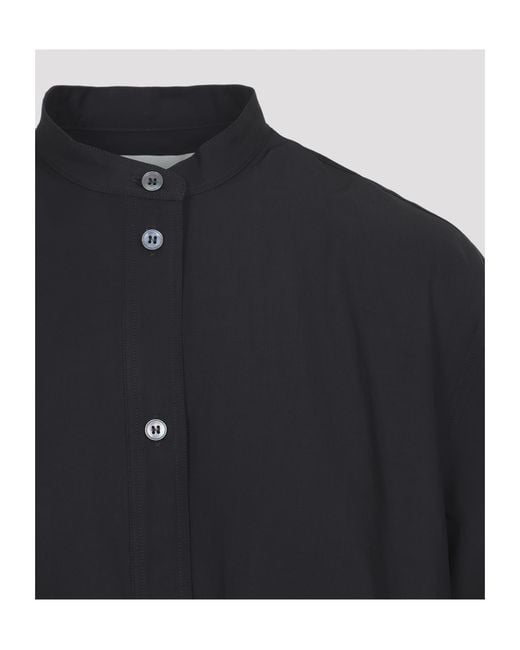 Studio Nicholson Black Bloch Ikela Mini Dress