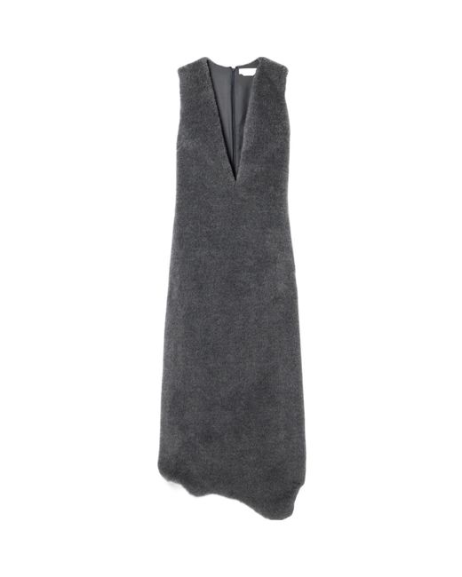 Gabriela Hearst Gray Sleeveless Dress