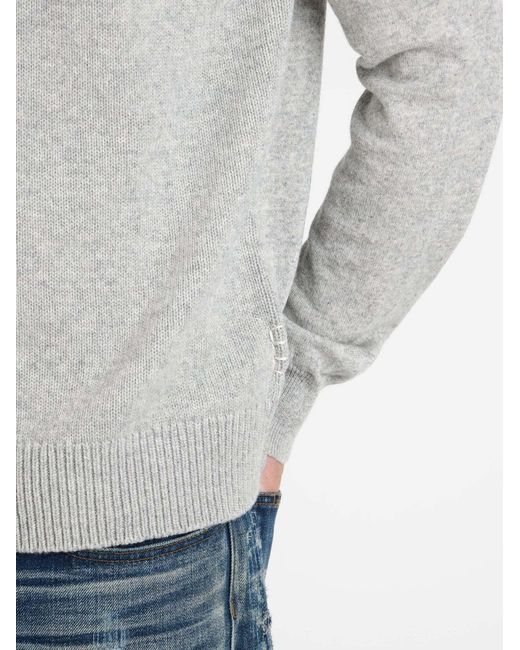 J.W. Anderson Gray Long-Sleeved Sweater for men