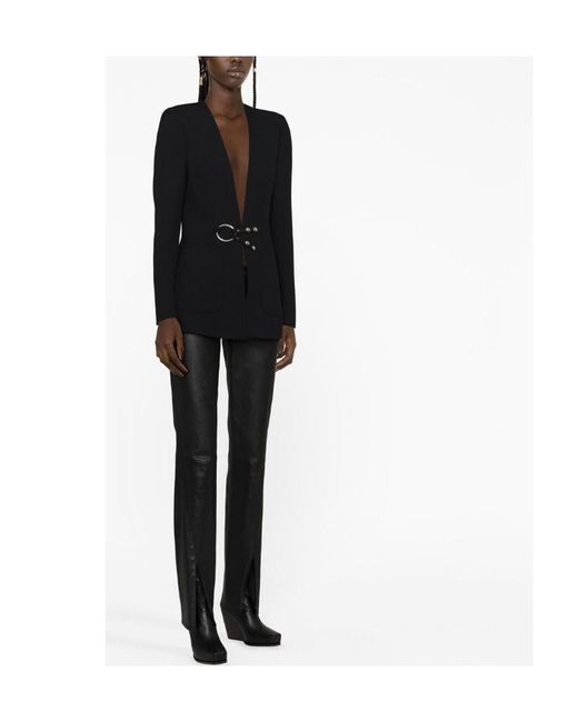 Stella McCartney Black Logo Suit Jacket