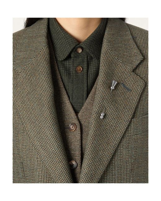 Loro Piana Green Hedland Suit Jacket