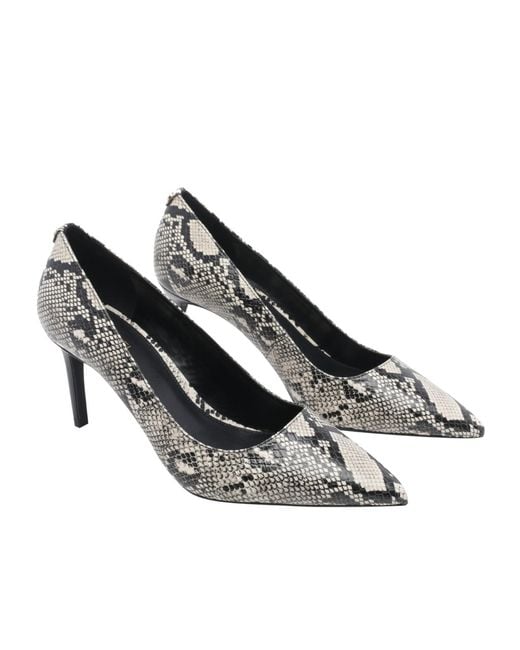 MICHAEL Michael Kors Black Printed Alina Pumps