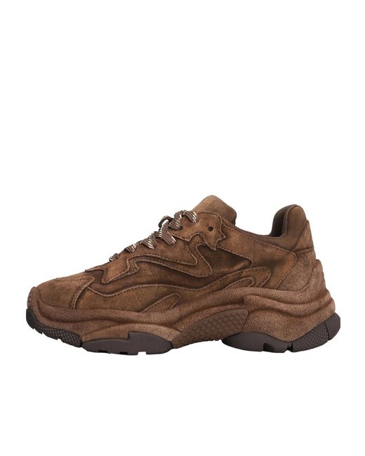 Ash Brown Chunky Sneakers