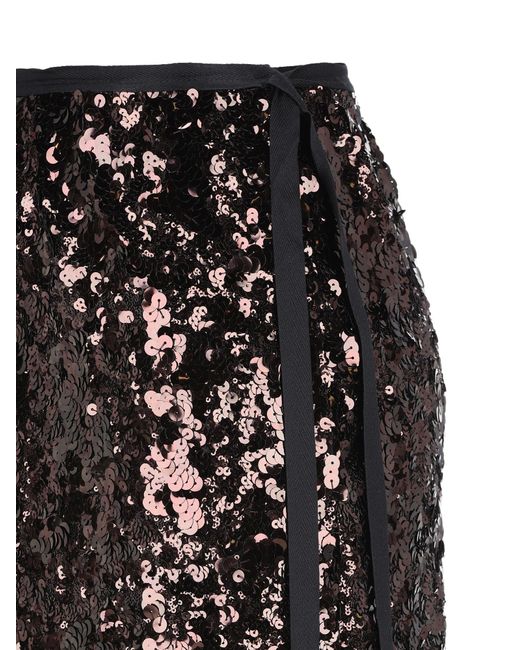 Prada Black Sequined Skirt