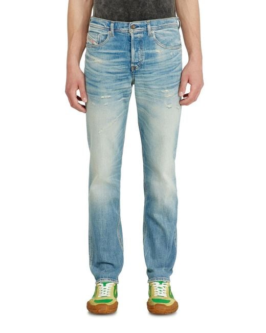 DIESEL Blue Regular Jeans 2023 D-Finitive 09P33 for men