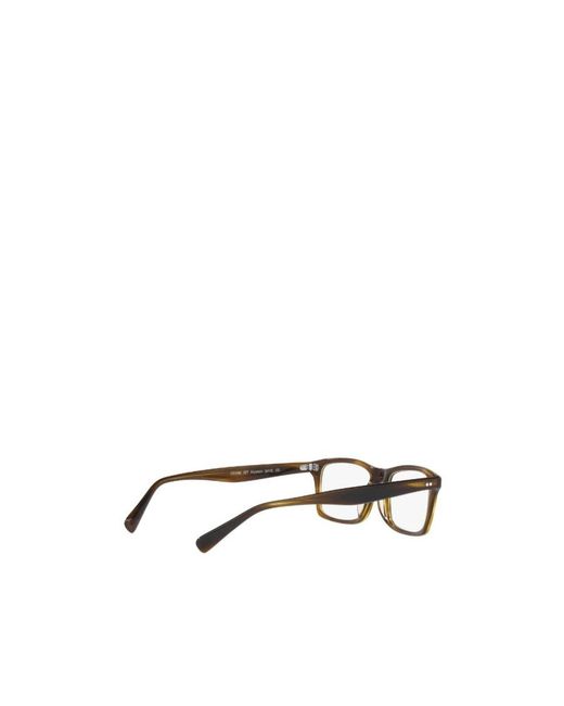 Oliver Peoples White Logo Flat Mirror for men