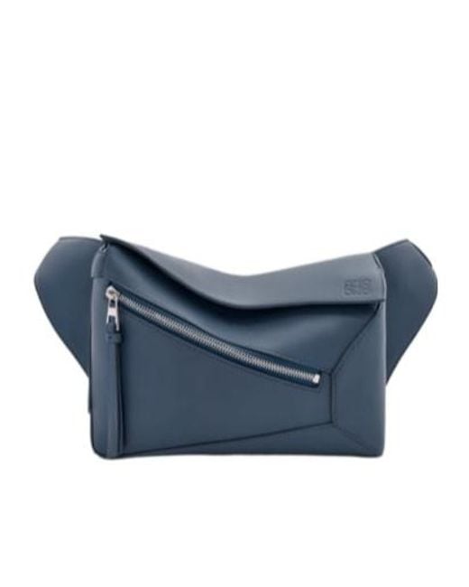 Loewe Blue Puzzle Small Belt Bag for men