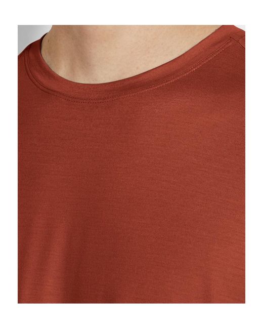 Zegna Red Vellus Aureum T-Shirt for men