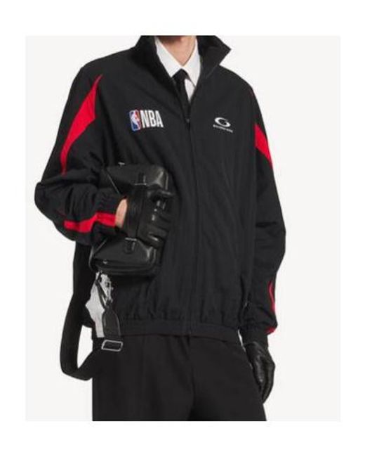 Balenciaga Black Nba Collaboration Tracksuit Jacket for men