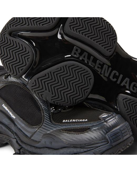 Balenciaga Black Solid Color Sneakers